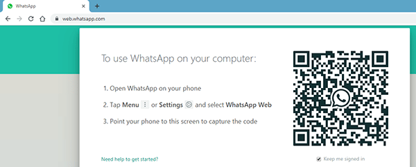 cara penggunaan whatsapp web