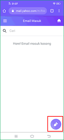 cara mengirim email yahoo