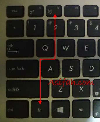 Cara menghidupkan keyboard laptop