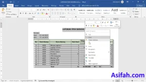 Cara Mengubah Tabel Word Menjadi Excel