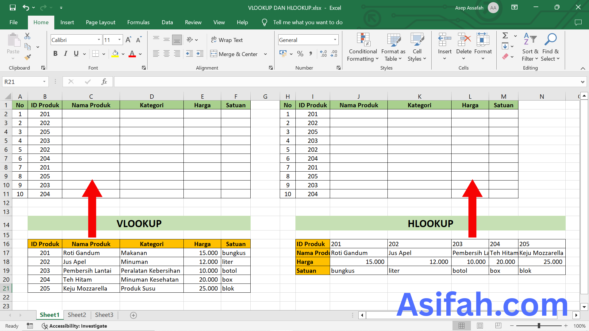 Cara Menggunakan Rumus Vlookup dan Hlookup di Excel untuk Pemula